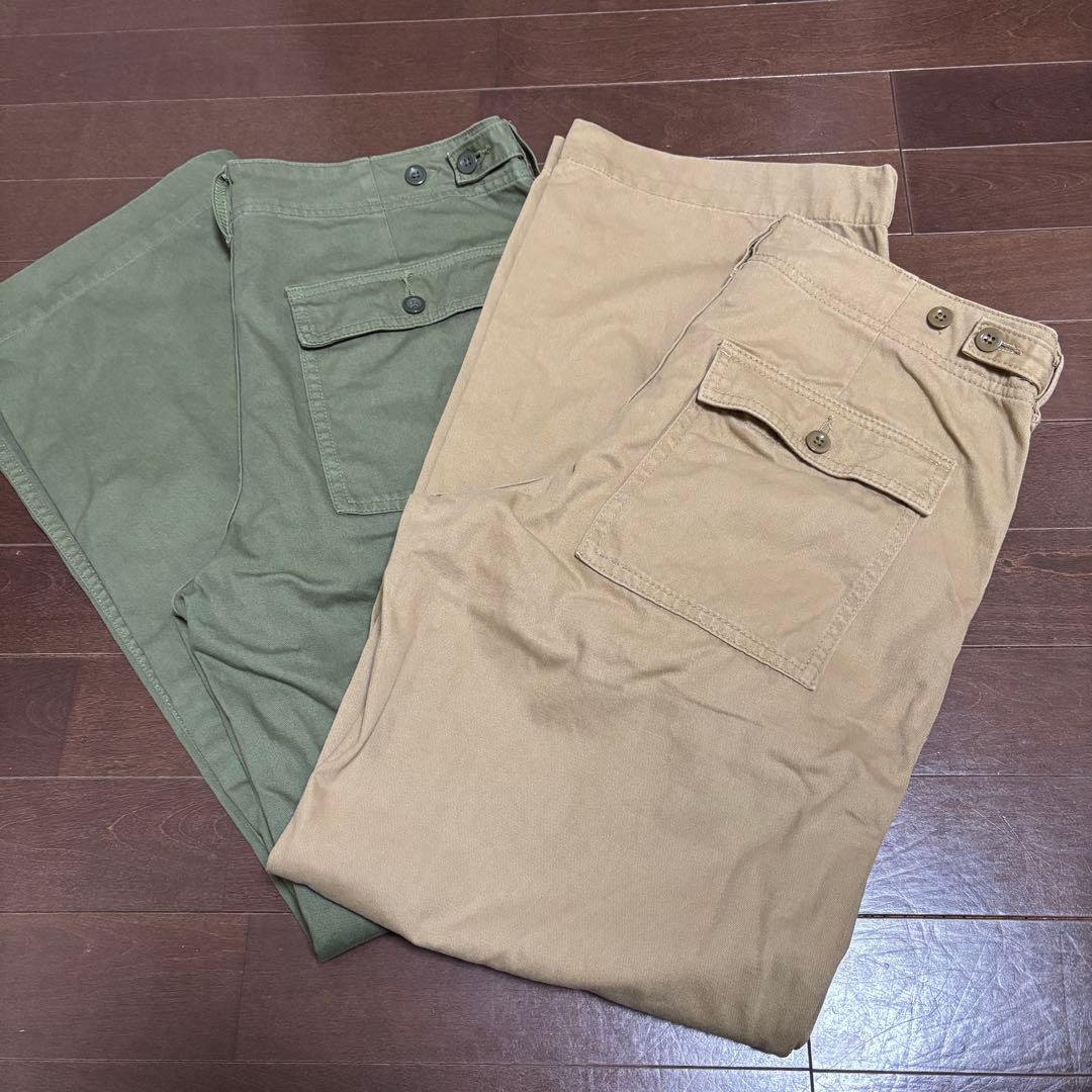 スピックアンドスパンルーズベイカーパンツ◆Size 40 WEB限定 / 追加3》ルーズベイカーパンツ（カーゴパンツ）｜Spick and