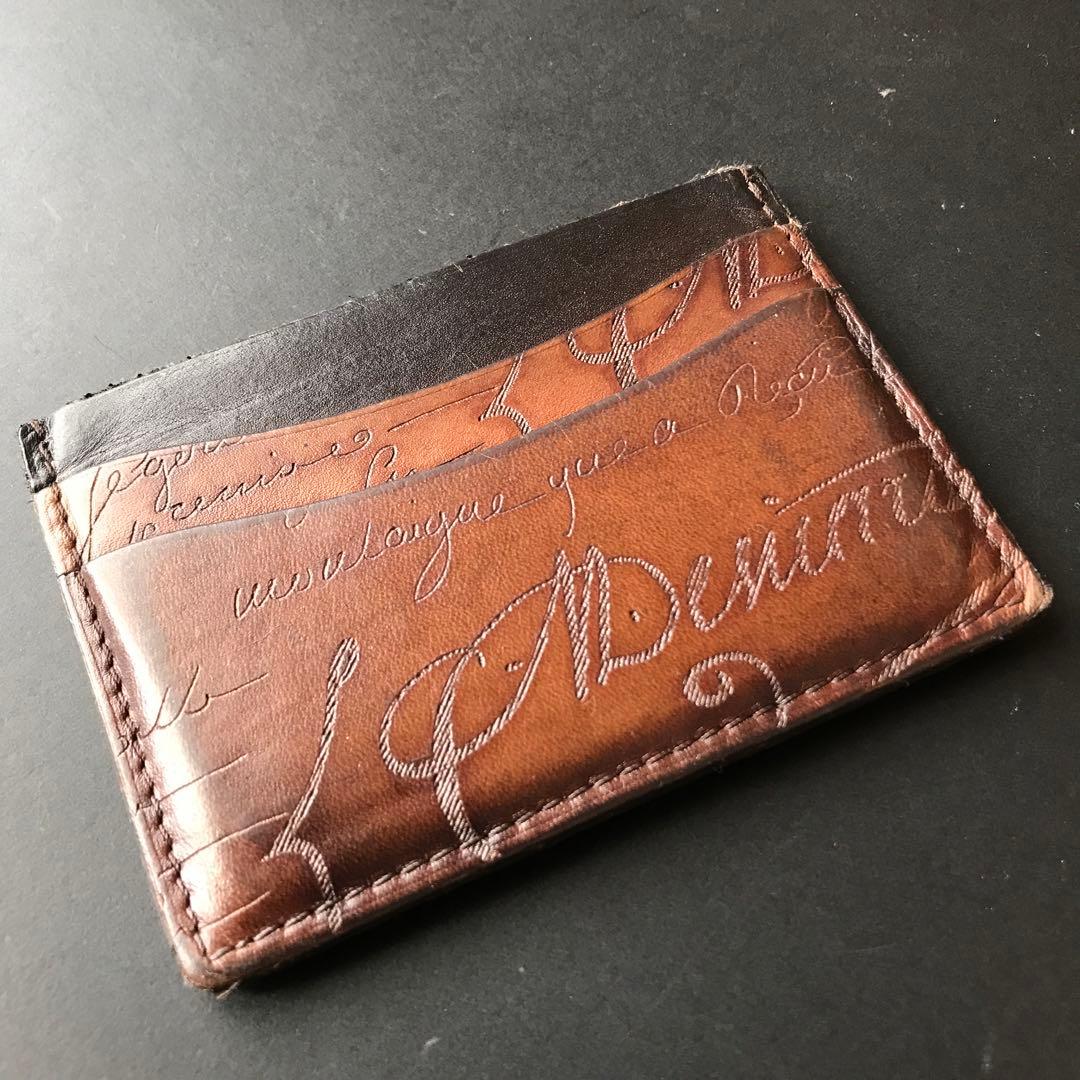 BERLUTI ベルルッティ カードケース 名刺入れ バンブー - メルカリ