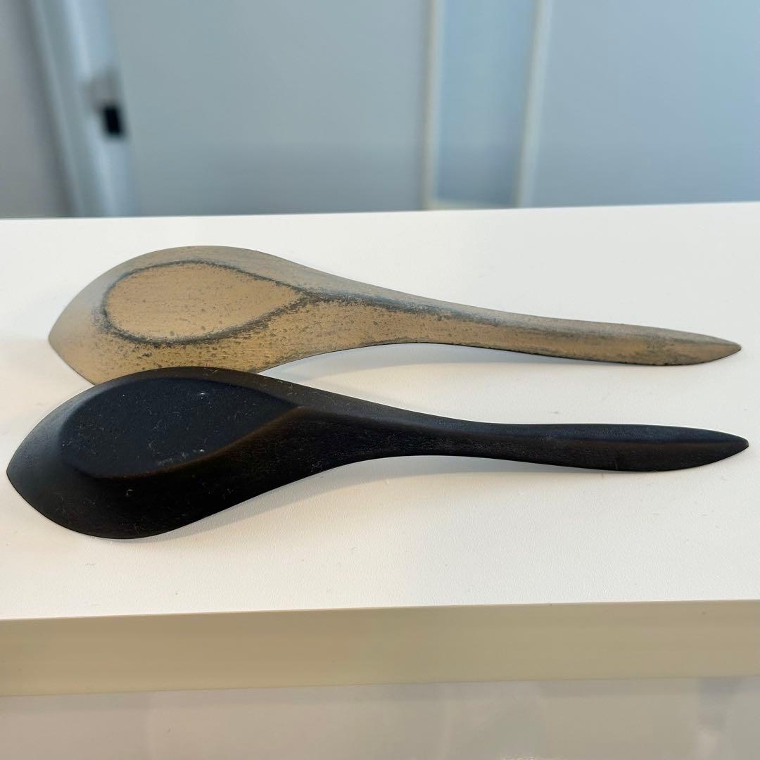 【希少品】やのさちこさん 漆れんげ 2本セット