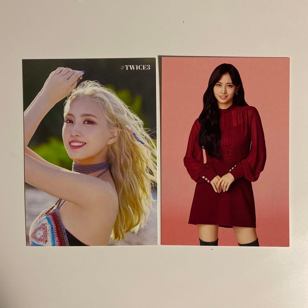 twice モモ 缶バッジ トレカ ラントレ - メルカリ