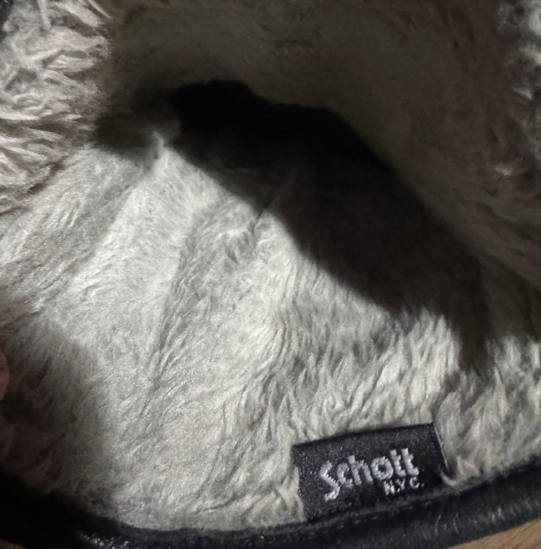 Schott レザー バイクグローブ ショット アメカジ ハーレー 牛革 車