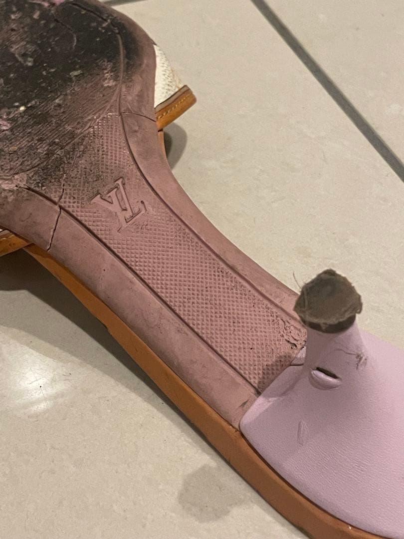 LOUIS VUITTON ルイヴィトン マルチカラー ミュール - メルカリ