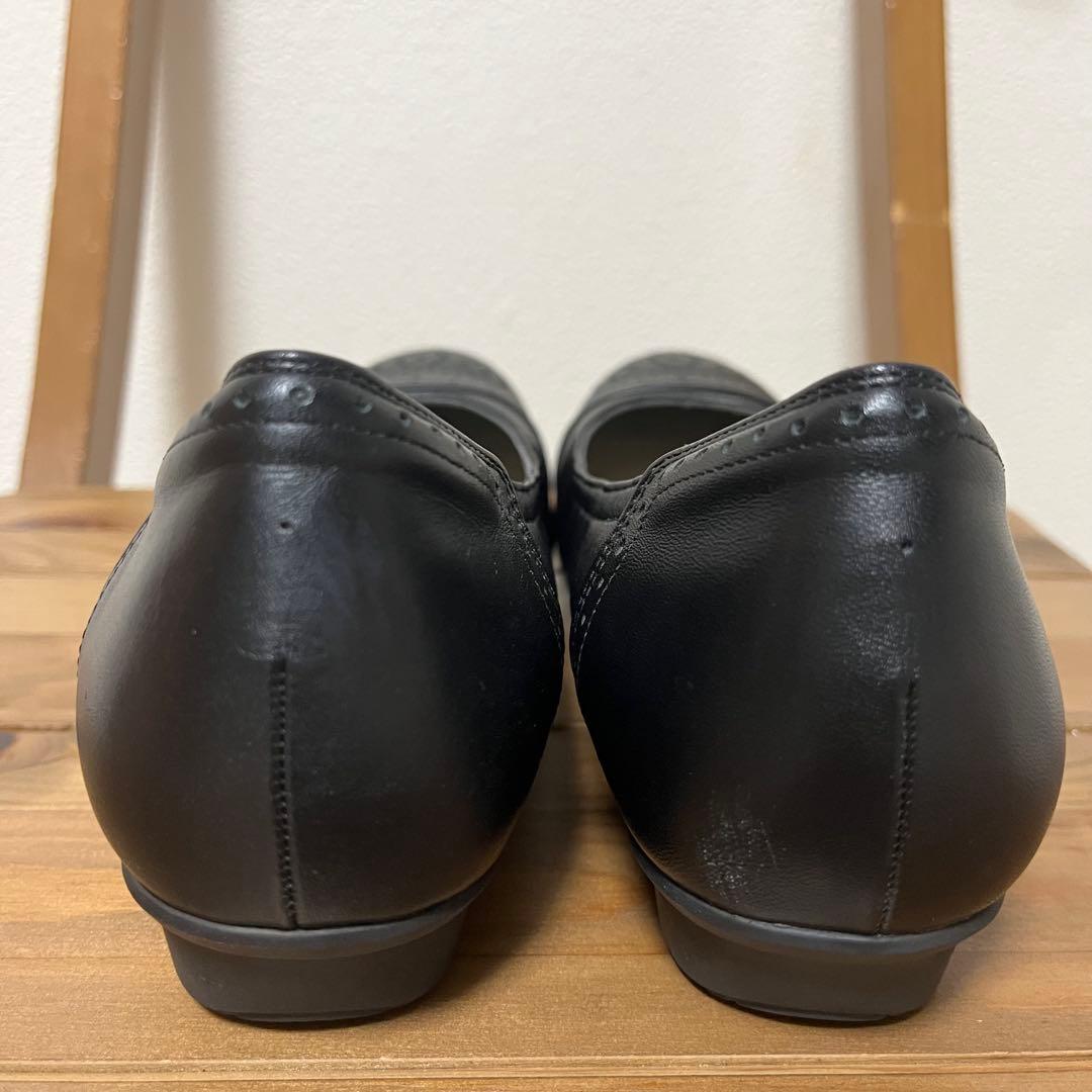 アシックスペダラ asics pedala パンプス 23.5cm 黒