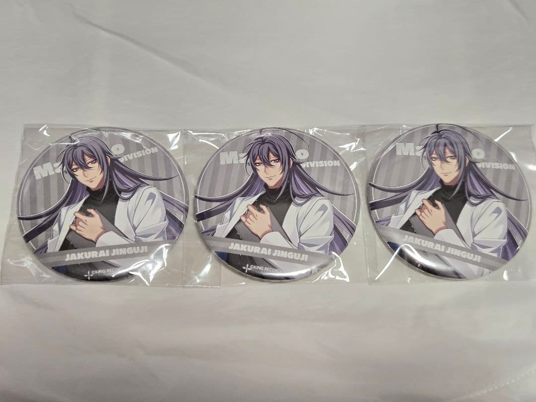 ヒプノシスマイク 麻天狼 シンジュク 神宮寺寂雷 7th カフェ 缶バッジ