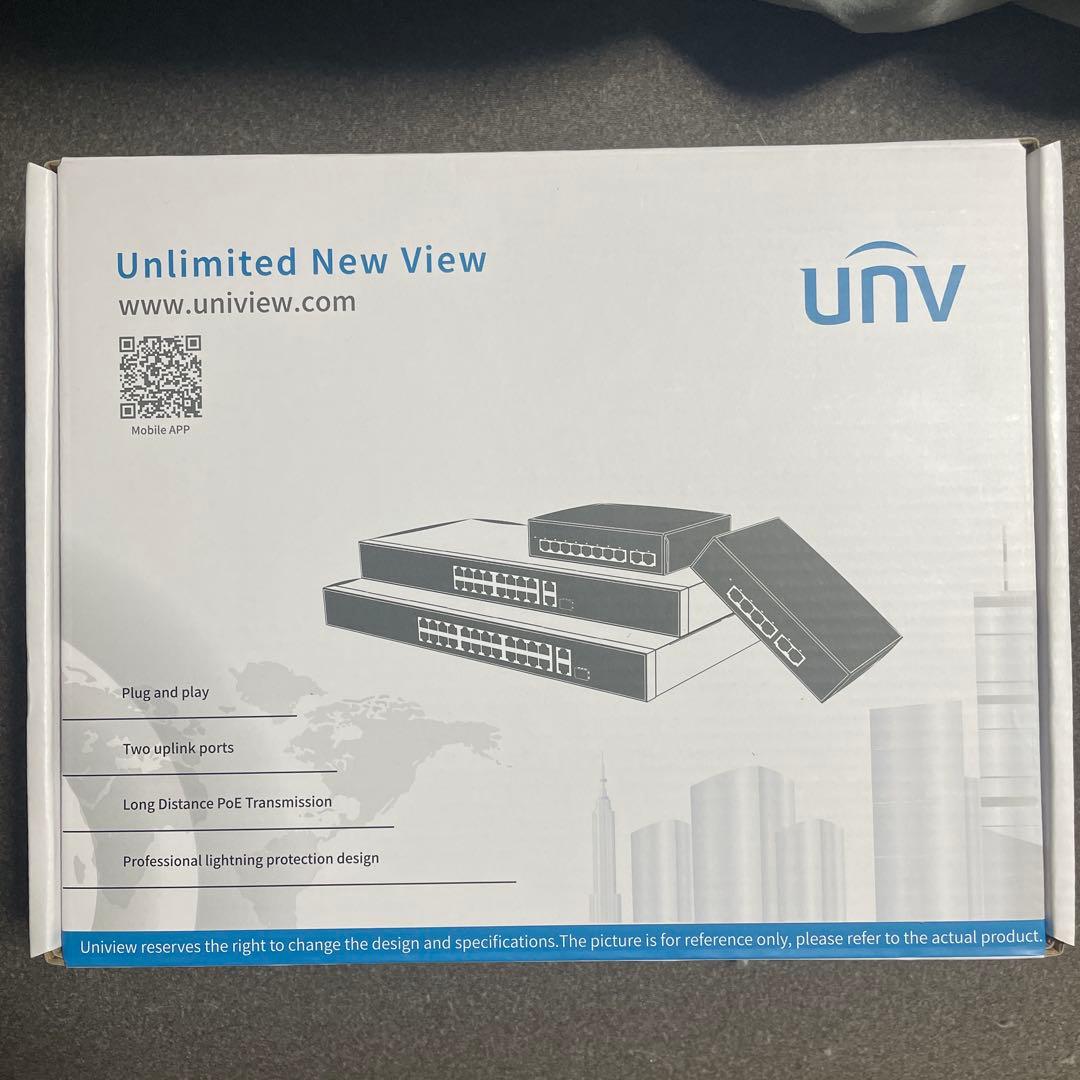 UNV NSW2020-6T-POE-IN-V2 スイッチングハブ NSW2020-6T-POE-IN | Univiewユニビュー