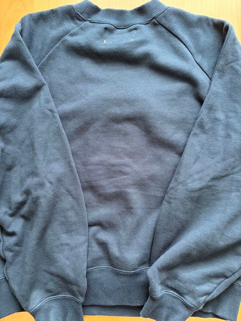 プードル刺繍 ネイビースエット - メルカリ