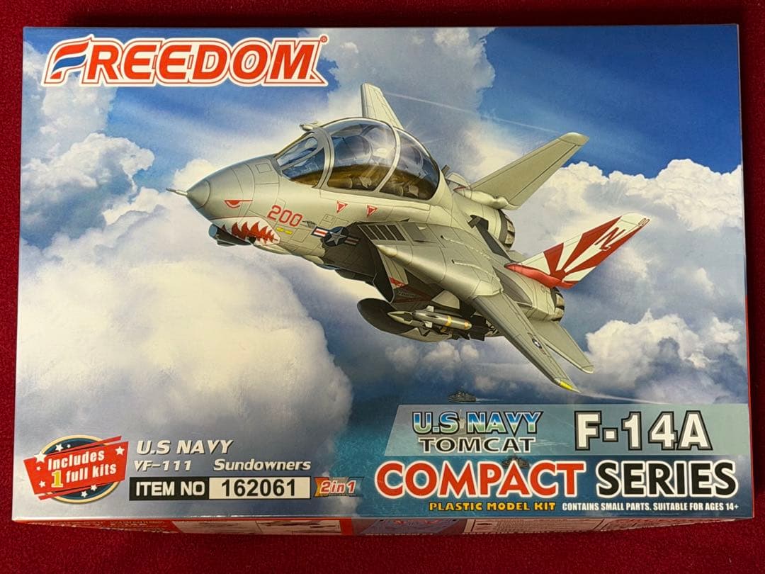 F-14 他 フリーダムモデル コンパクトシリーズ 全5個セット