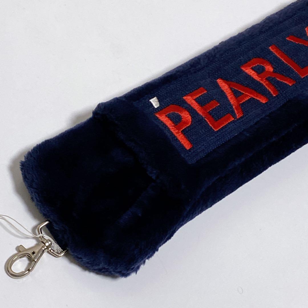 パーリーゲイツ ショルダーパッド ベルト 紺 ネイビー ゴルフ キャディ