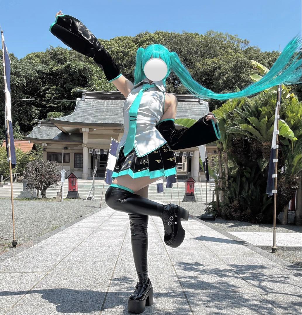 初音ミク コスプレ XSサイズ 猫屋小舗 通常V 中国公式 プレミアムver