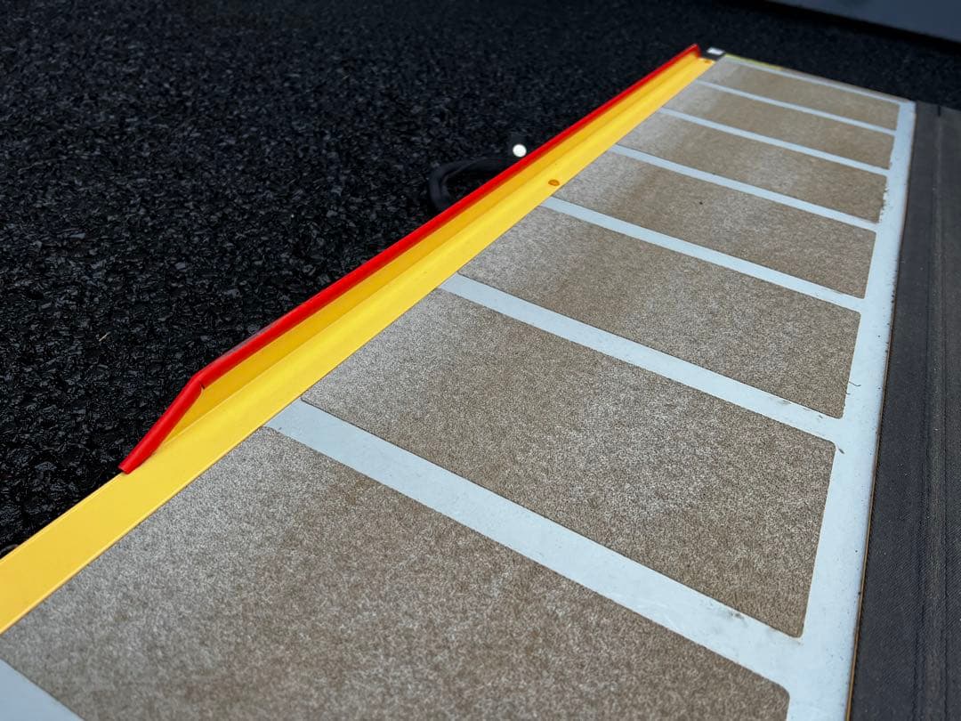 ケアスロープ 1.5M 150cm 折りたたみ式 グレー/イエロー