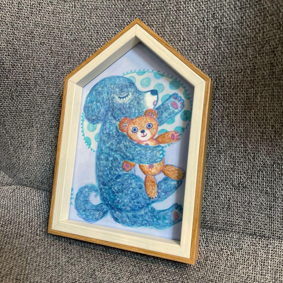 イラストレーター 絵本 くまあやこ 原画 貴重