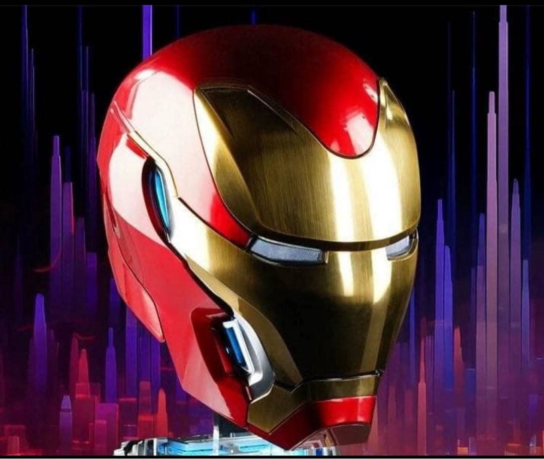 新品 アイアンマンMK50 マスク ヘルメット 音声認識開閉可能