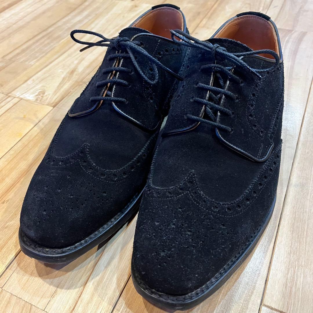 Mr.J　スコッチグレイン HIROKAWA ブラック　25cm 中古・古着通販】HIROKAWA (ヒロカワ) SCOTCH GRAIN (スコッチグレイン