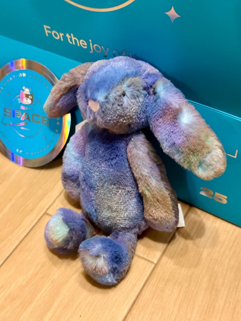 jellycat SPACE zodhihop luxe bunny チャーム - メルカリ