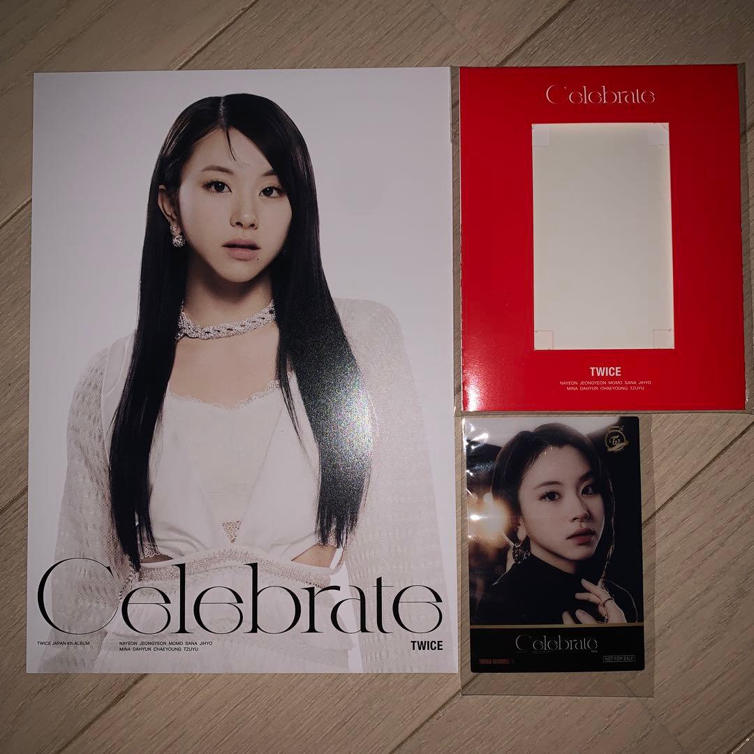 TWICE チェヨン Celebrate クリアトレカ ポストカード フレーム - メルカリ