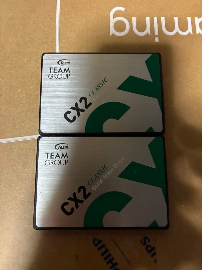 TEAM GROUP CX2 CLASSIC 1TB SSD 2.5インチ×2 CX2 SSD 1TB | TEAMGROUP