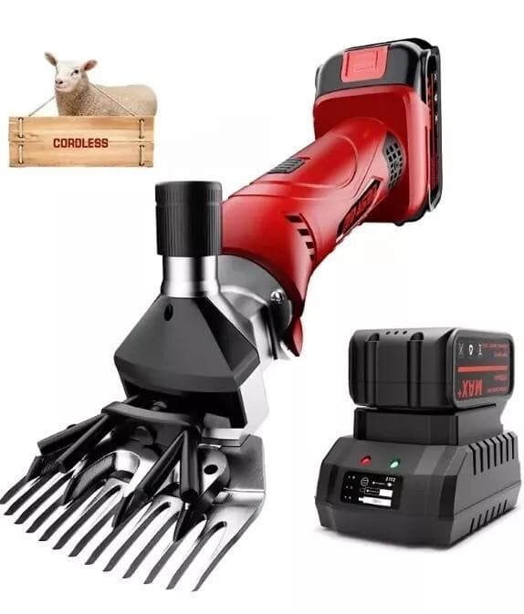 羊、馬、牛　コードレス電動バリカン　GDJOB HC-550　バッテリー2個 2026年最新】羊用バリカンの人気アイテム - メルカリ