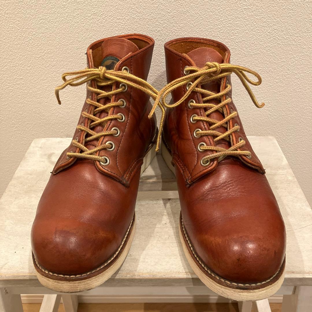 レッドウィング アイリッシュセッター 8166 半円犬タグ - メルカリ