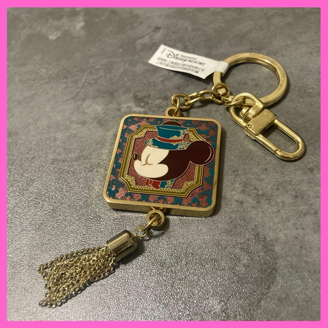 ミニー キーホルダー 上海ディズニーリゾート ランド シー グッズ ゴールド ミニー キーホルダー 上海ディズニーリゾート ランド シー グッズ