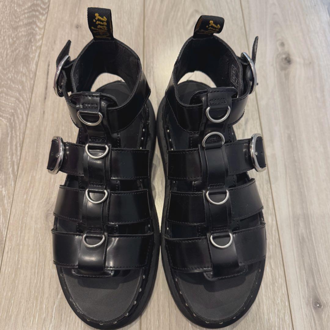 ドクターマーチン Dr. Martens MACKAYE HDWレザーサンダル - メルカリ