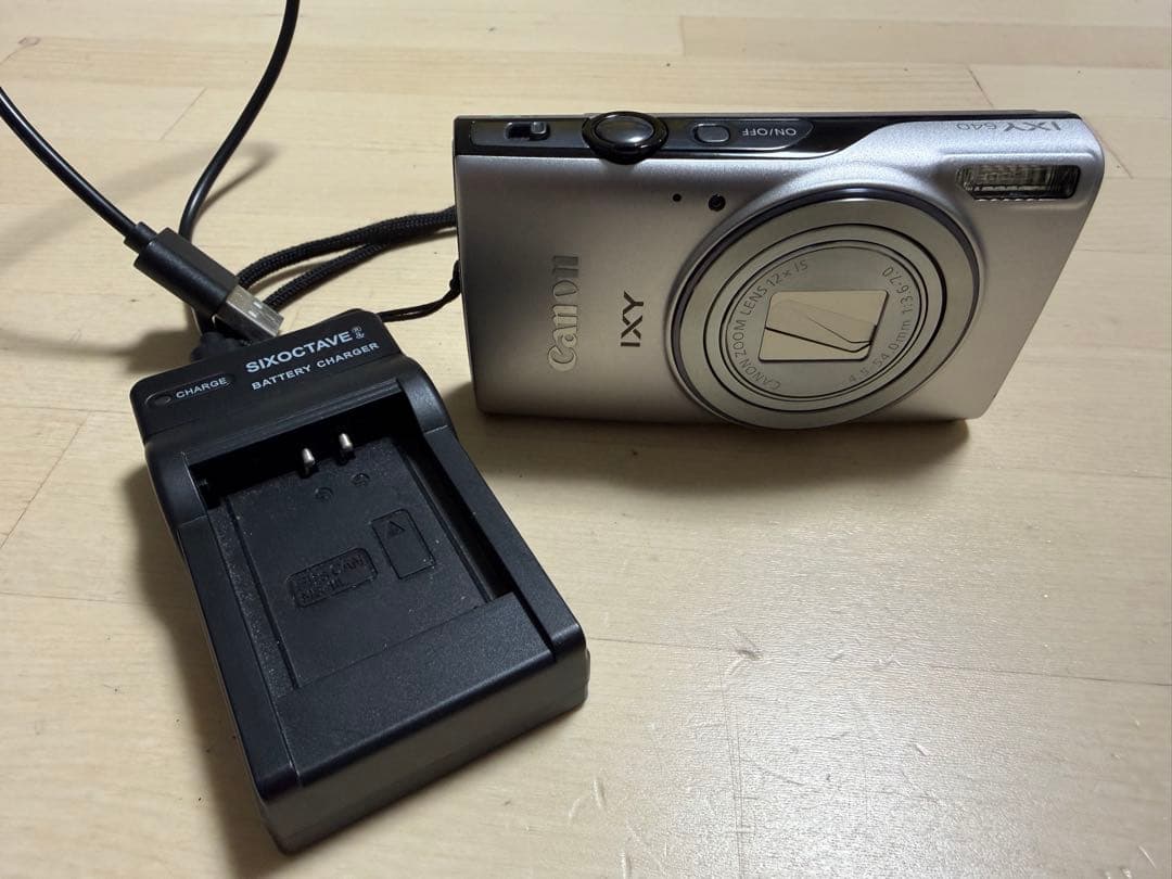 【美品】Canon IXY 640 シルバー Amazon | Canon デジタルカメラ IXY 640 シルバー 光学12倍ズーム