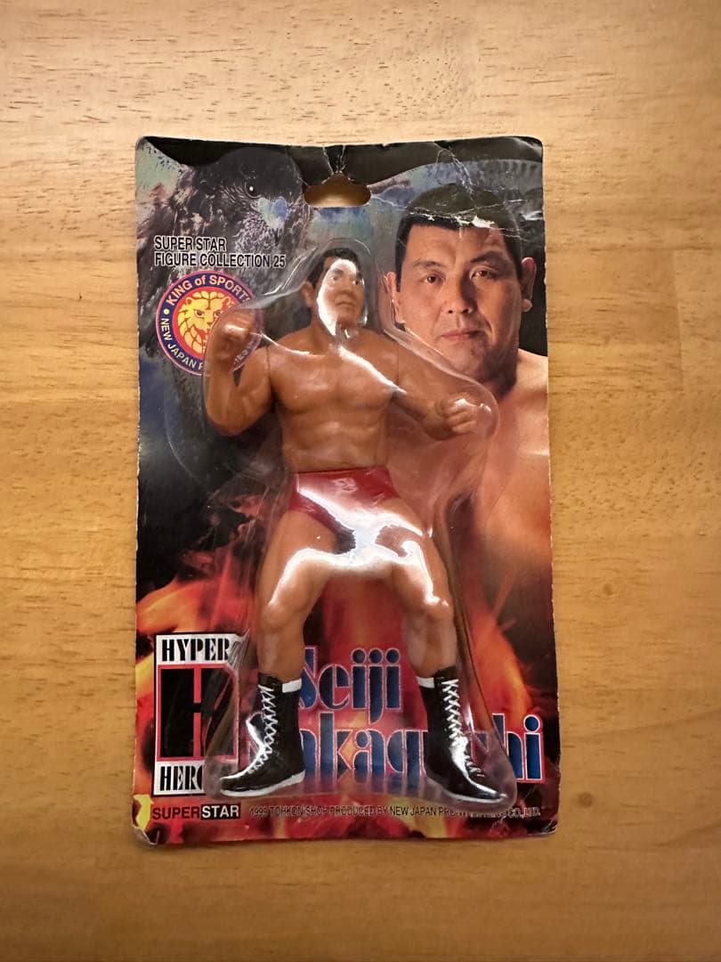 新日本プロレス パワーウォーリアー 坂口征二 藤波辰爾 フィギュア