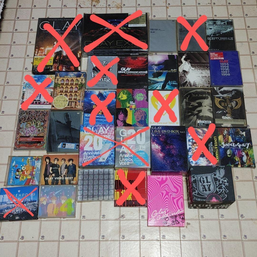 GLAY　DVD Blue-ray セット　FC限定　wowow　サンプル盤 GLAY 最新ライブBlu-ray＆DVD『GLAY 30th Anniversary GLAY EXPO 2024