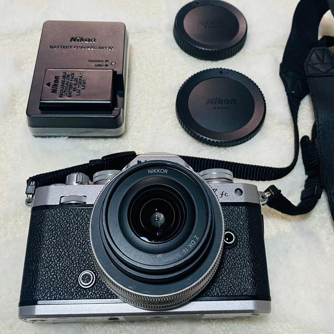 大人気】zfc 16-50 VR レンズキット シルバー ミラーレス一眼カメラ