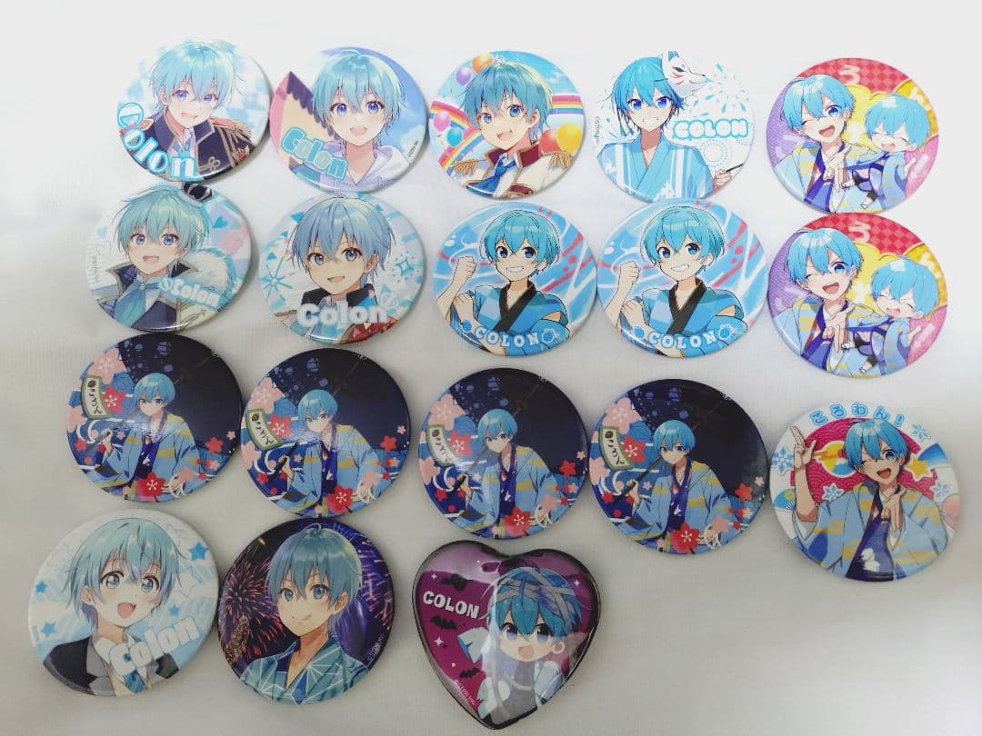 ころんくん すとぷり 缶バッチ 等身 デフォ - メルカリ