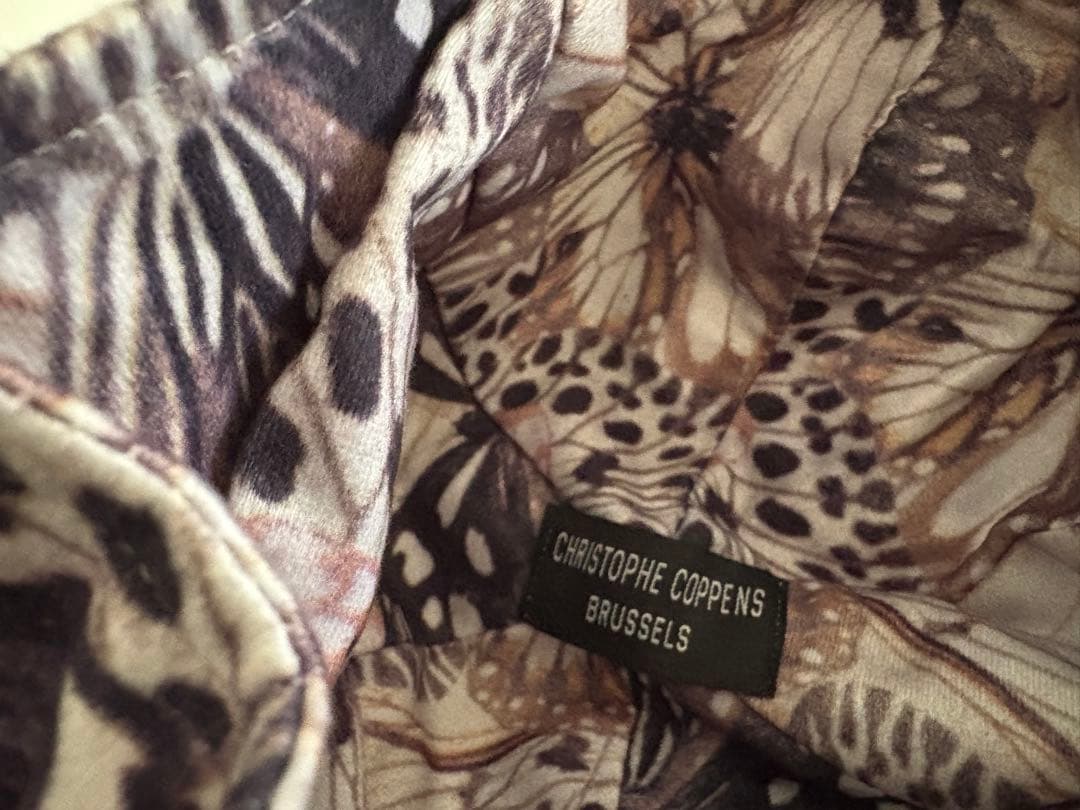 Christophe Coppens 蝶柄ハット