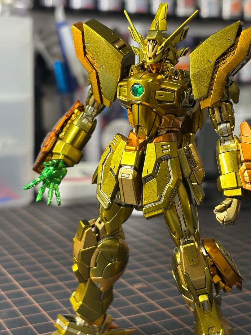 RGシャイニングガンダム 明鏡止水 全塗装 完成品 - メルカリ