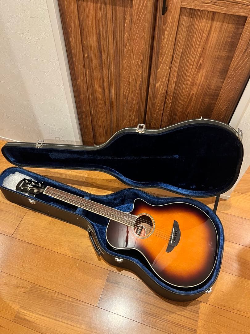 エレアコ YAMAHA APX600 サンバースト ハードケース付き