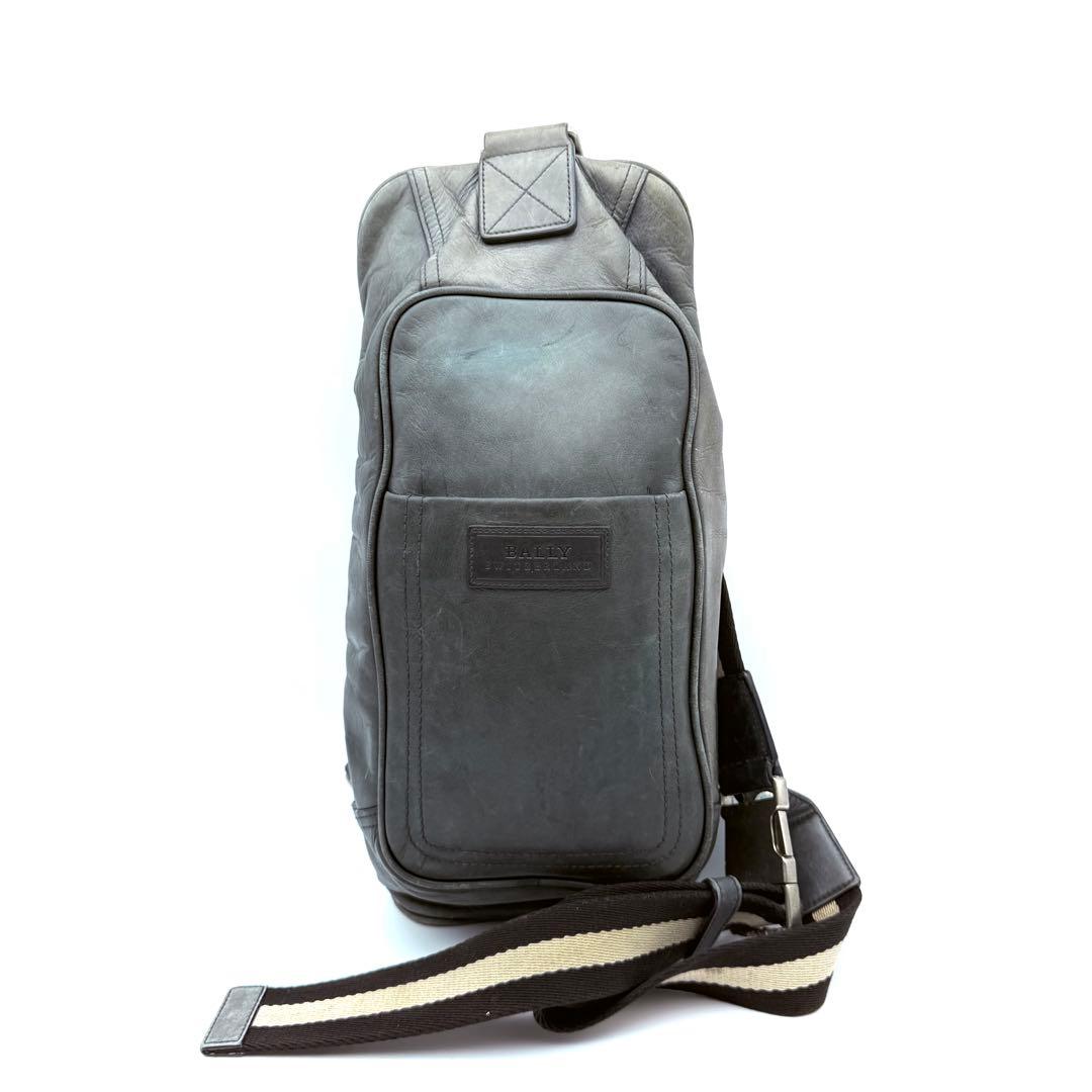 BALLY バリー トレインスポッティング レザー ボディバッグ スリング