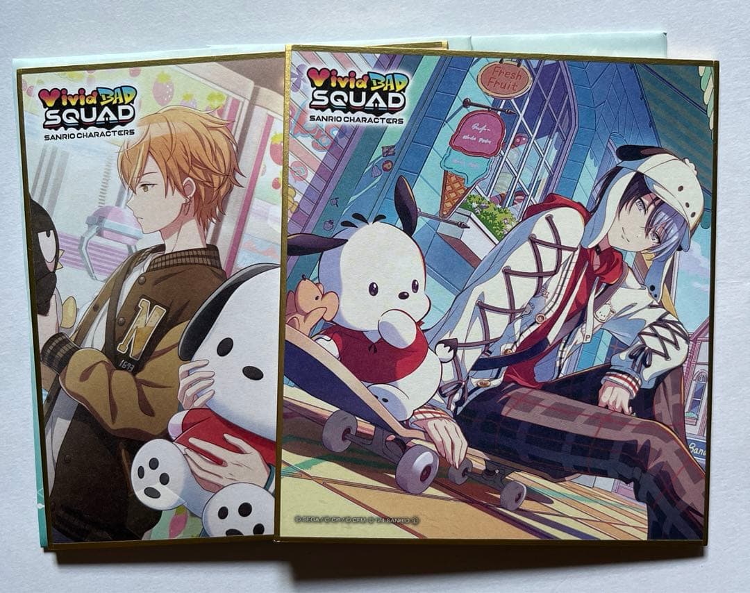 プロセカ サンリオコラボ ミニ色紙 青柳冬弥 - メルカリ