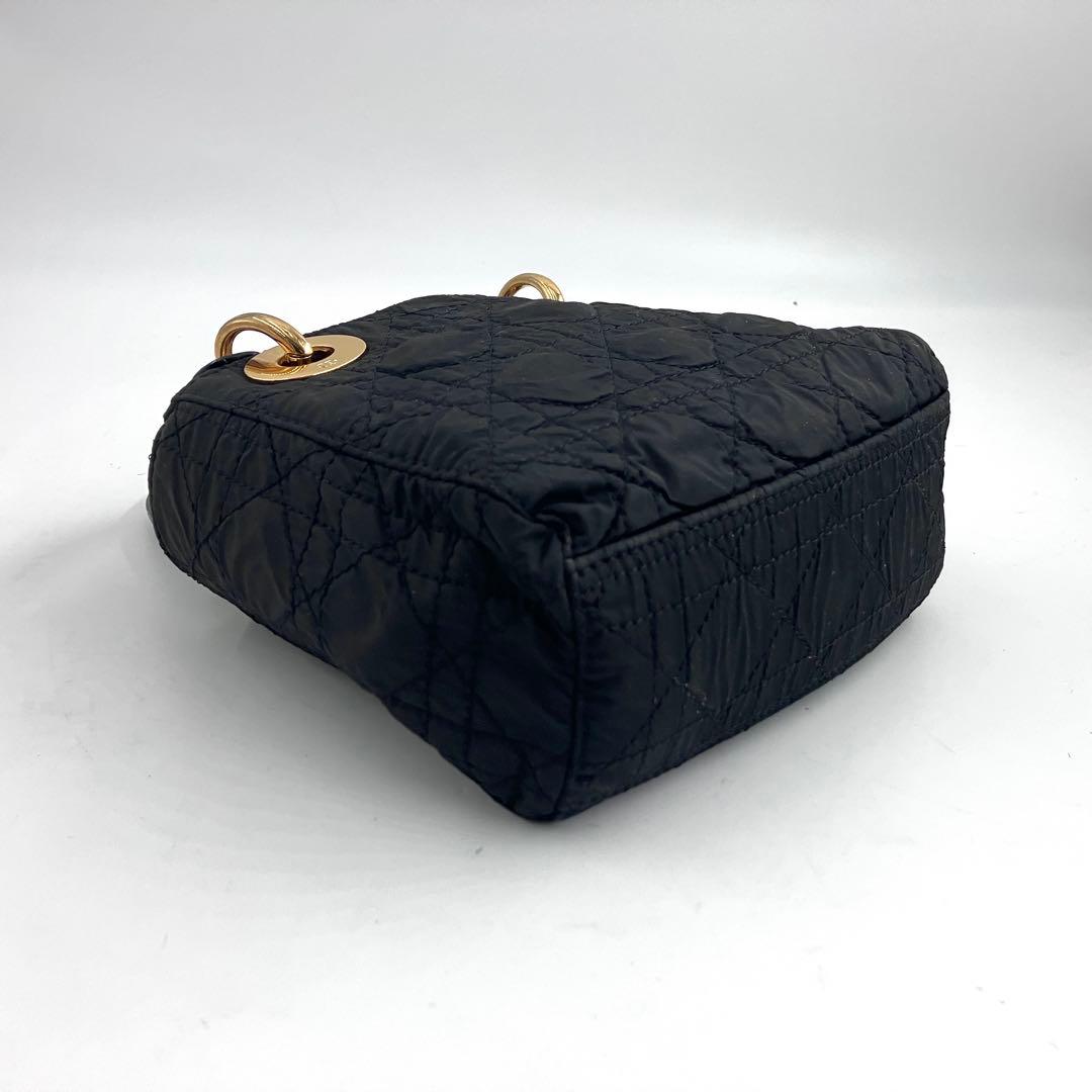 ディオール 3286ナノサイズ ミニ ハンドバッグ レディディオール 黒