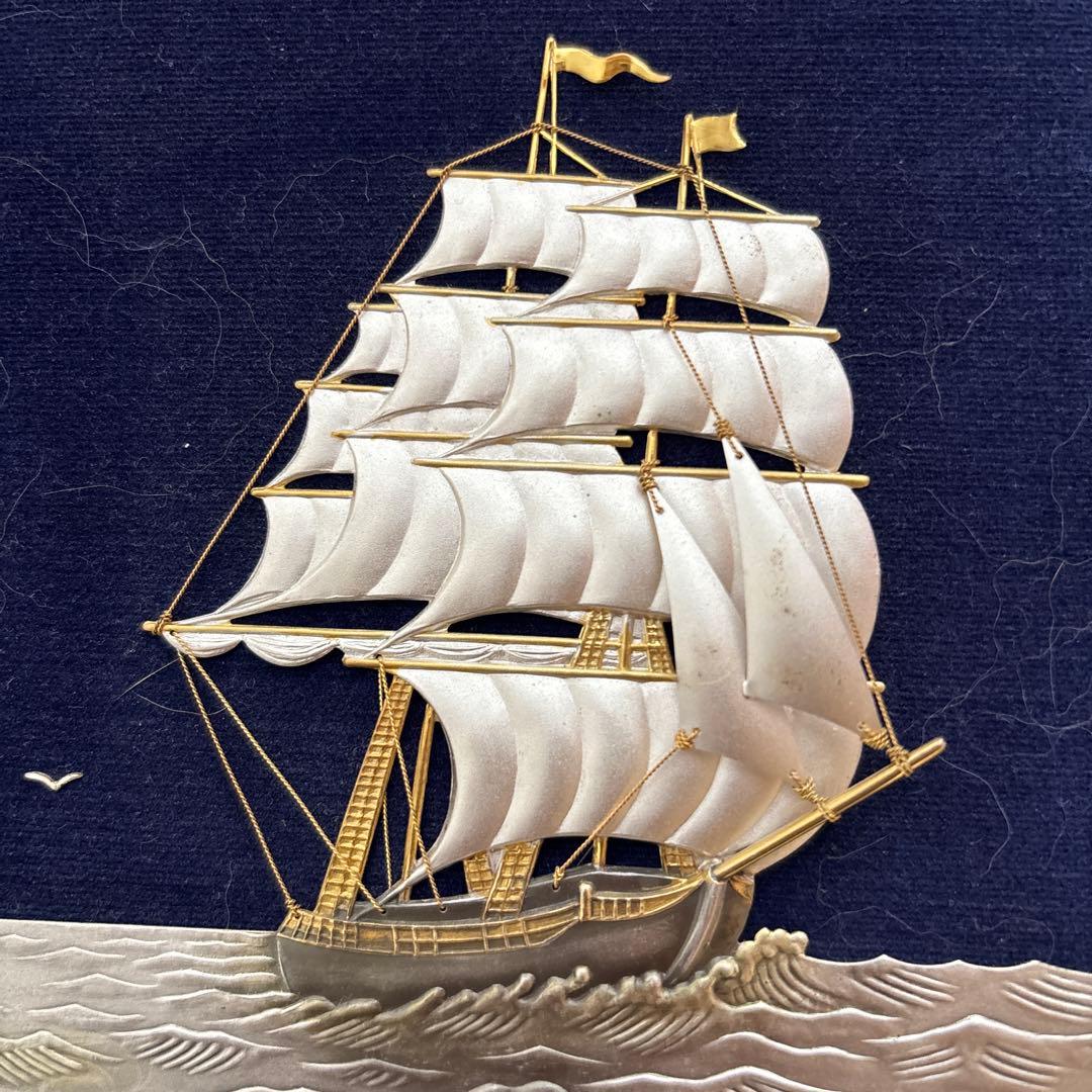 金属美術工芸品TAKEHIKO (武比古作) 帆船　　純銀　silver 101287601.jpg?cmsp_timestamp=