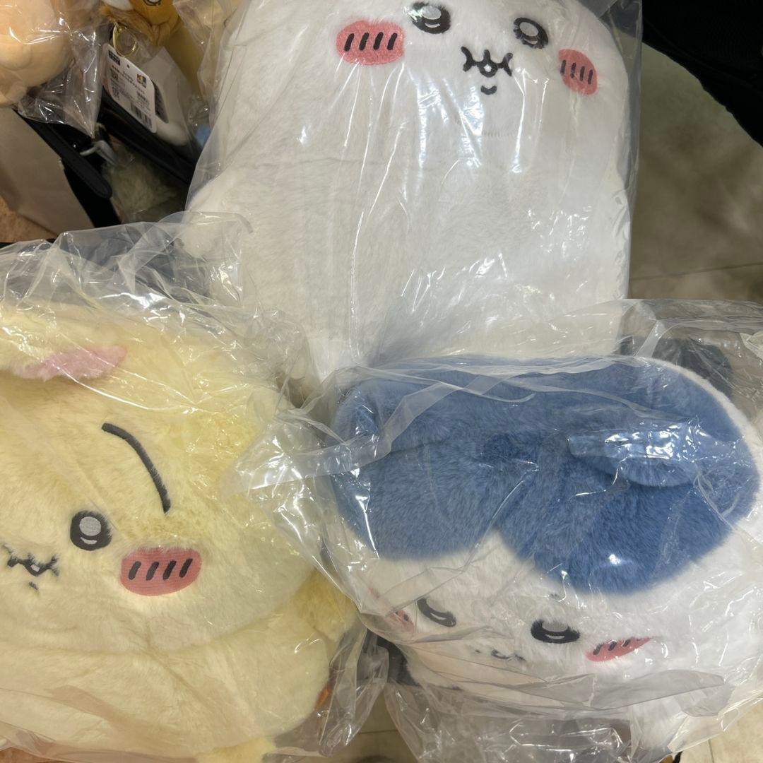 ぼっちゃり ちいかわ 抱っこぬいぐるみ3種類セット ぬいぐるみ