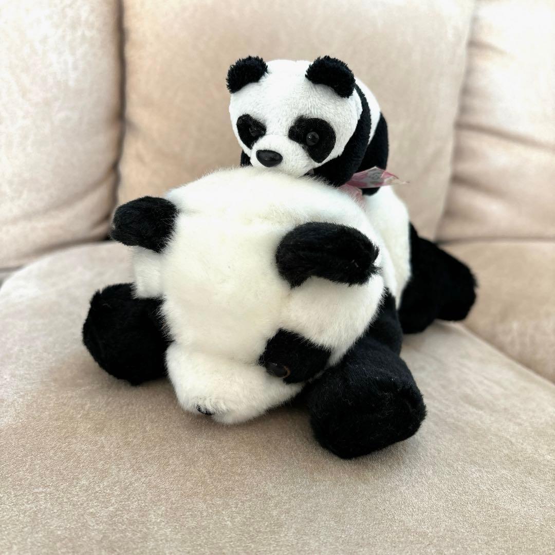 パンダ ぬいぐるみ AURORA オーロラワールド レトロ - メルカリ