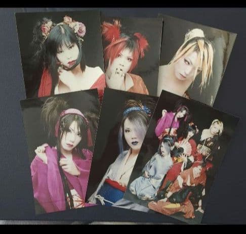 kagrra 初期アー写② 6枚セット 生写真 Lサイズ - メルカリ