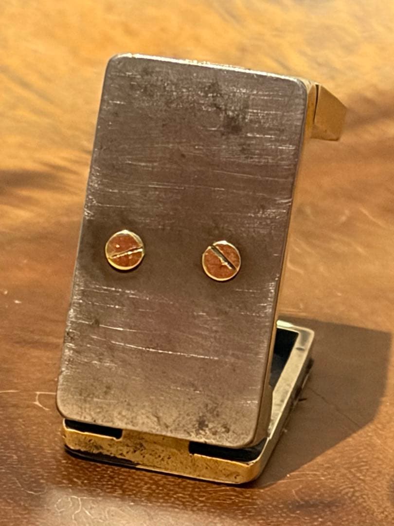 1910年代英国骨董 真鍮 聖書を読むための折り畳み拡大鏡 携帯に便利