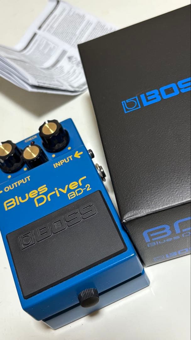 BOSS Blues Driver 箱取説付き 極美品