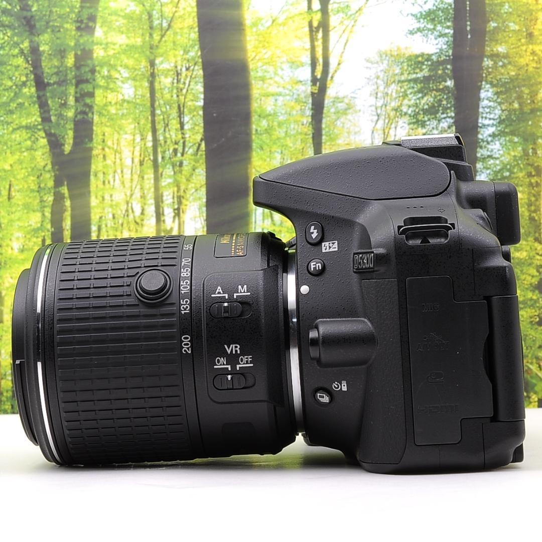 ショット数2665枚！WiFi機能付☆ニコン D5300 望遠レンズセット