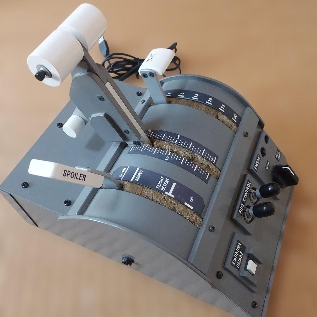 値下げ】フライトシミュレーター スロットル USB接続 - その他新 デザイン