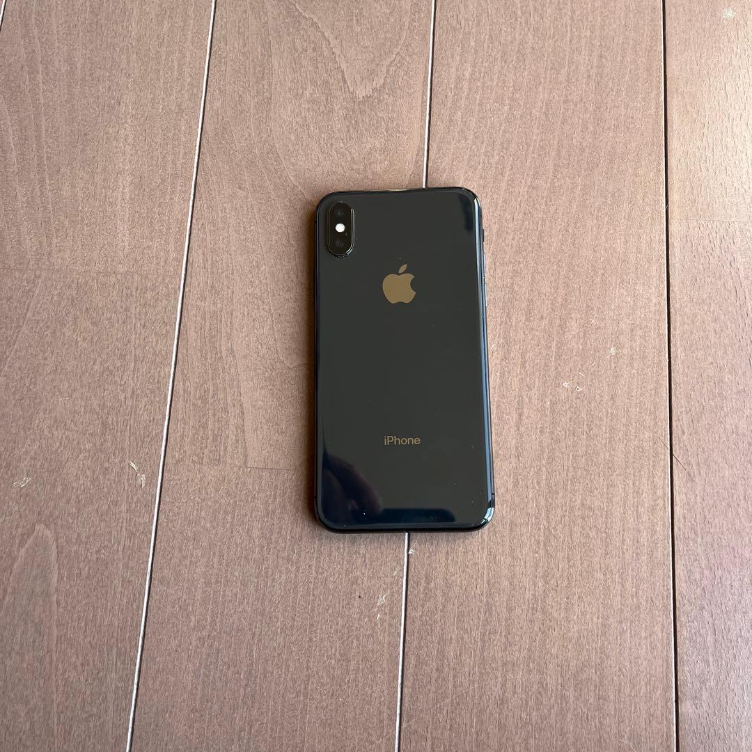 Apple iPhone X ブラック - メルカリ