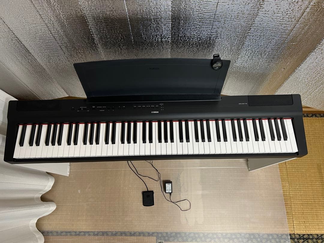 YAMAHA ヤマハ 2024年製 P-125a 電子ピアノ スタンド付 - メルカリ