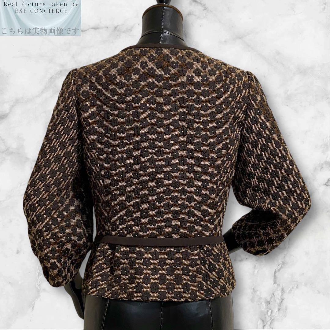 エムズグレイシー デイジーボタニカル スイッチファブリックノーカラー