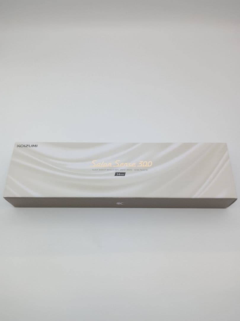 KOIZUMI ヘアアイロン サロンセンス300 KHR-7610/W　新品 Amazon | コイズミ ヘアアイロン 2WAY 34mm サロンセンス 300 シルキー