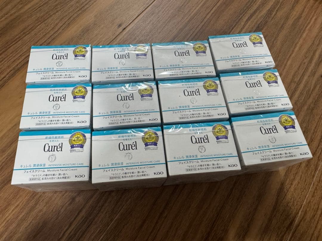 キュレル フェイスクリーム 12個セット まとめ売り - メルカリ