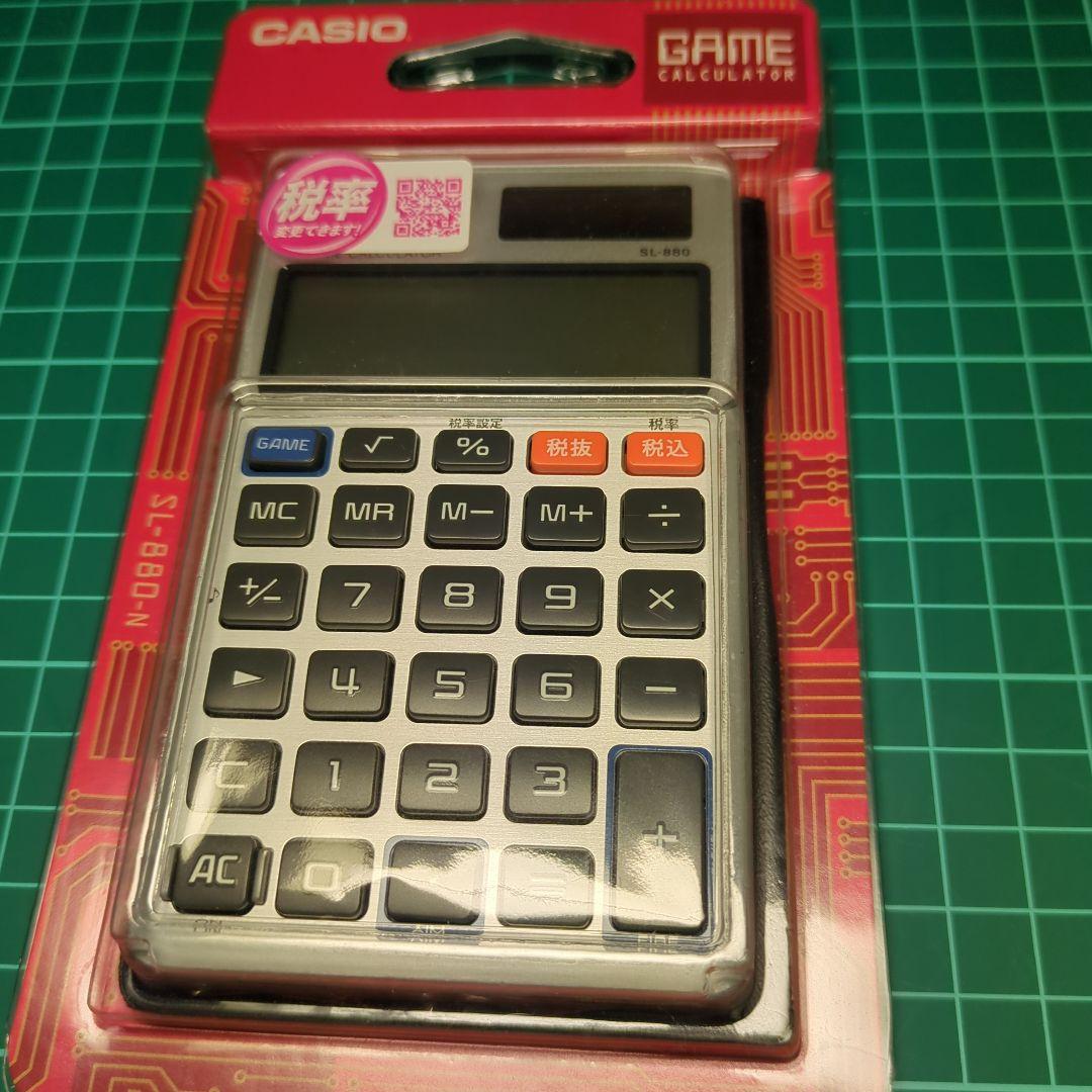 CASIO SL-880 ゲーム電卓(管337 - メルカリ