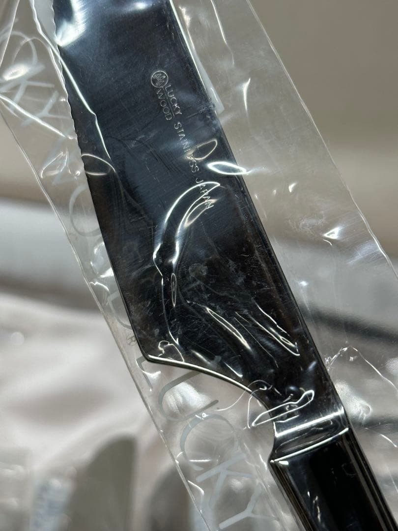 経年保管品】LUCKY WOOD 18-12 カトラリー 26P 6種 - メルカリ